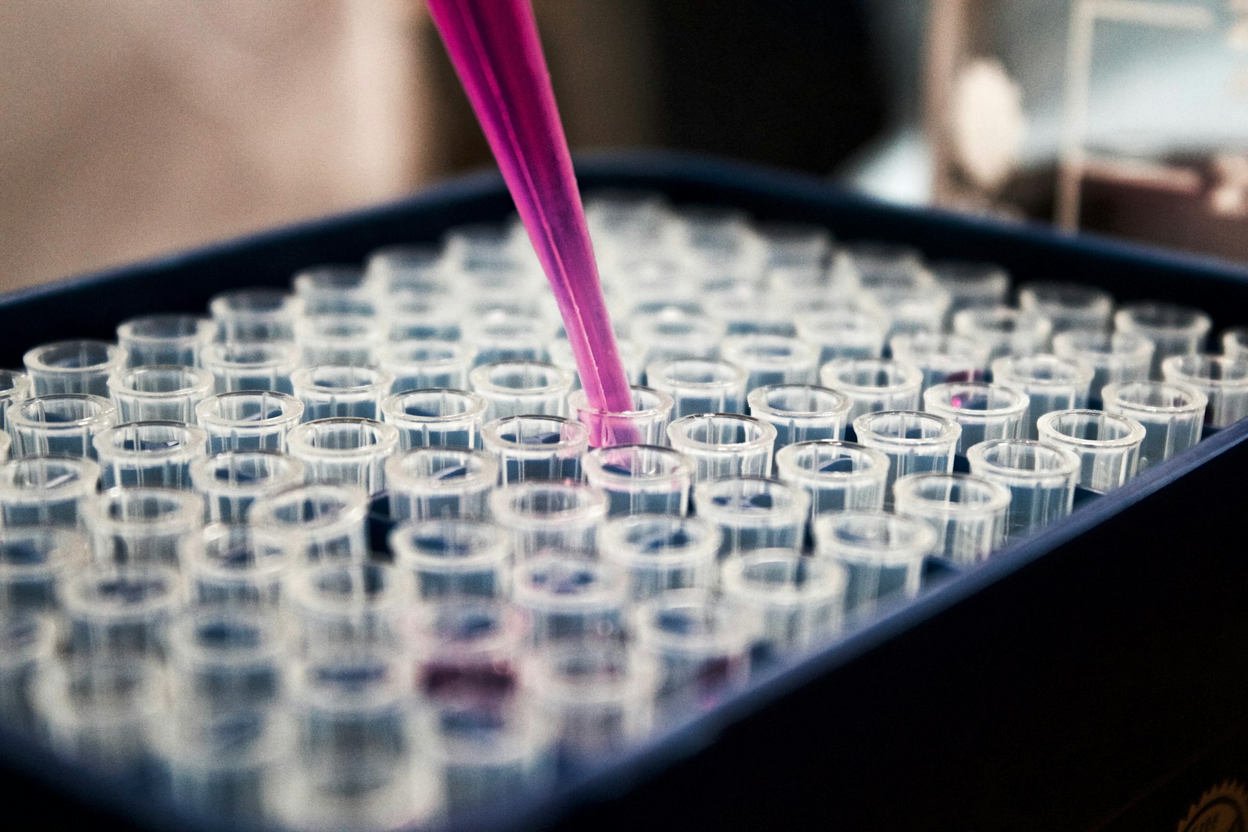 Scientist working in pharmaceutical laboratory